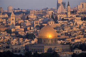 &nbsp;La Spianata delle Moschee a Gerusalemme