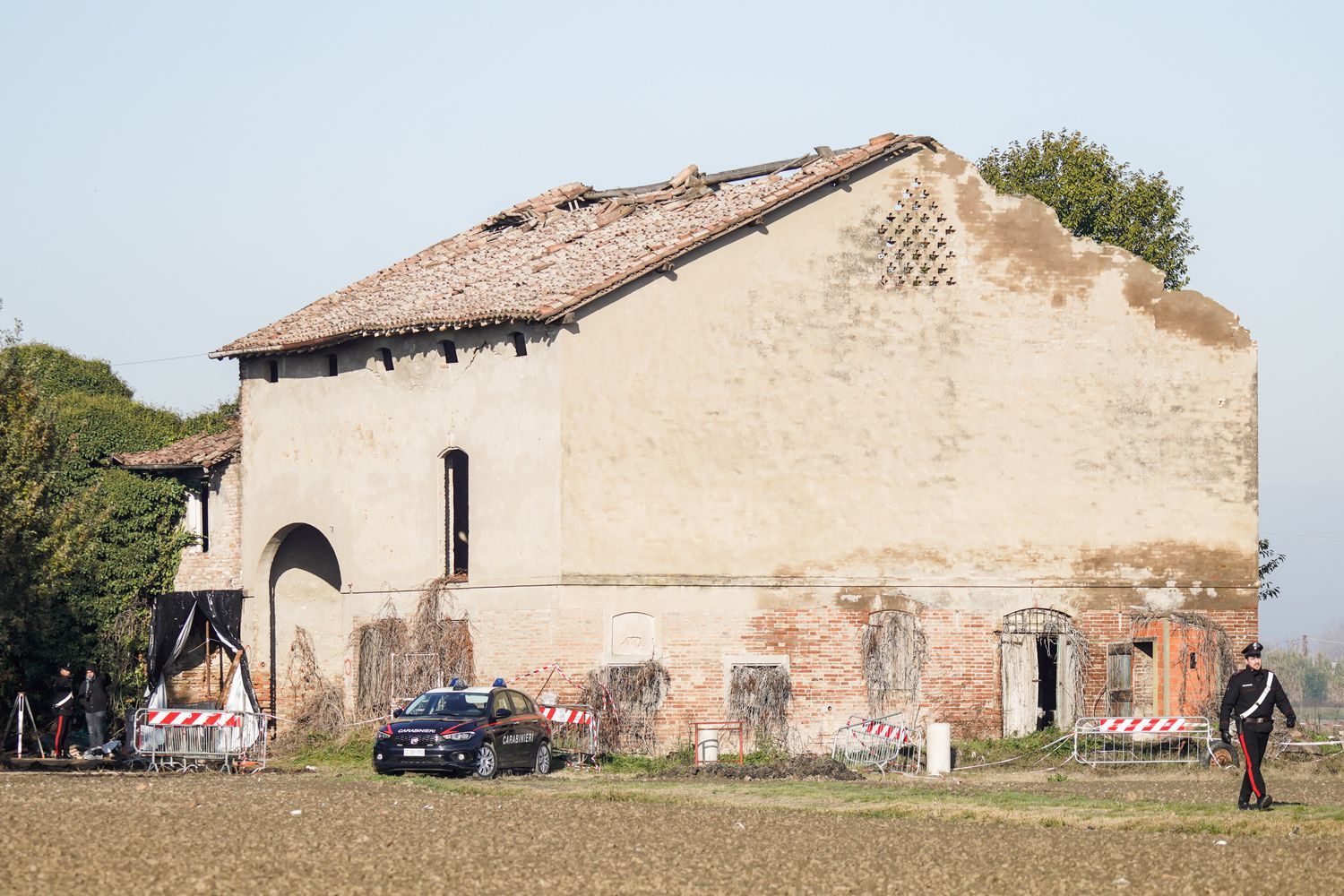 Il casolare abbandonato a Novellara dove &egrave; stato trovato il corpo di Saman Abbas&nbsp;