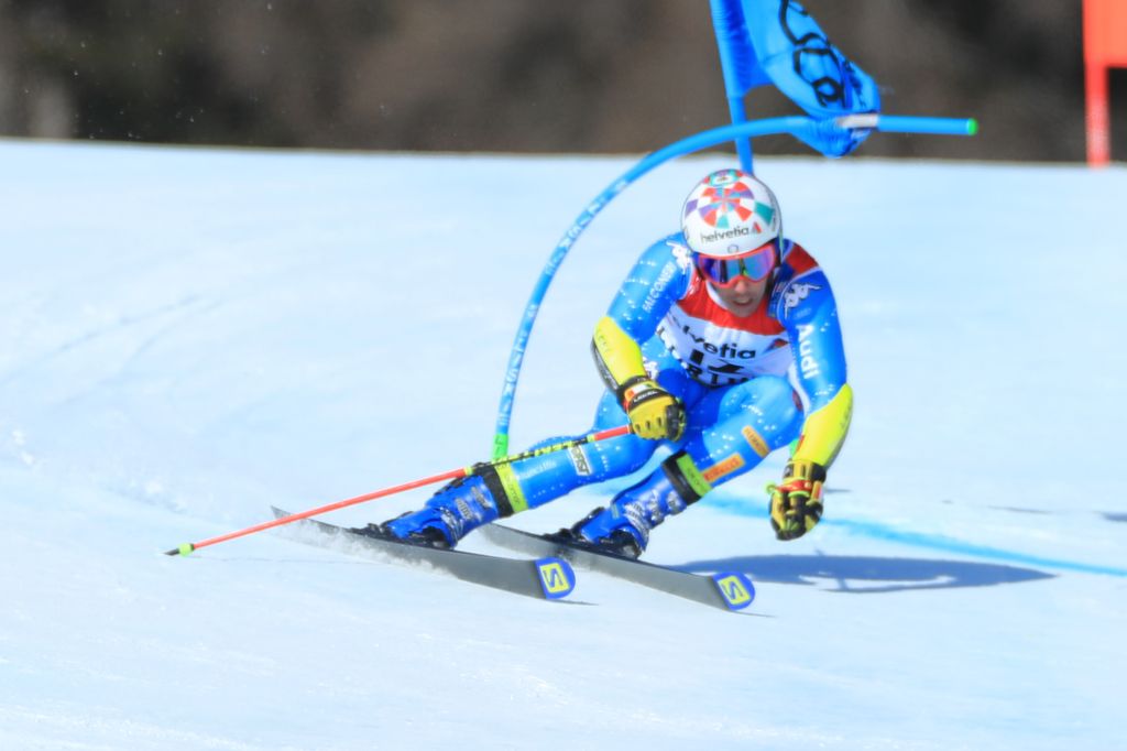 FIS Alpine World Ski Championships 2021 Cortina . Nella foto Luca De Aliprandini&nbsp;