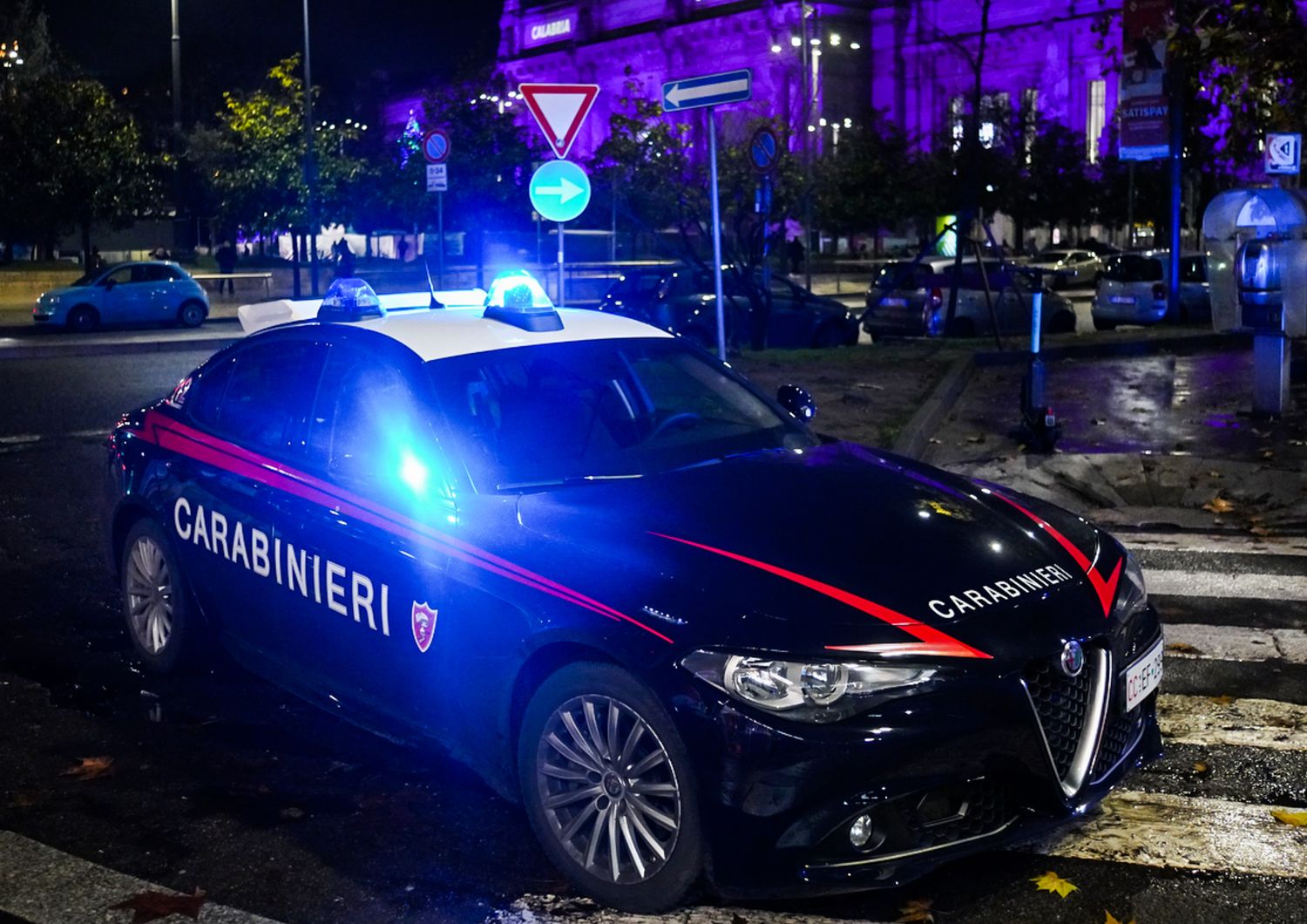 Un'auto dei carabinieri&nbsp;&nbsp;