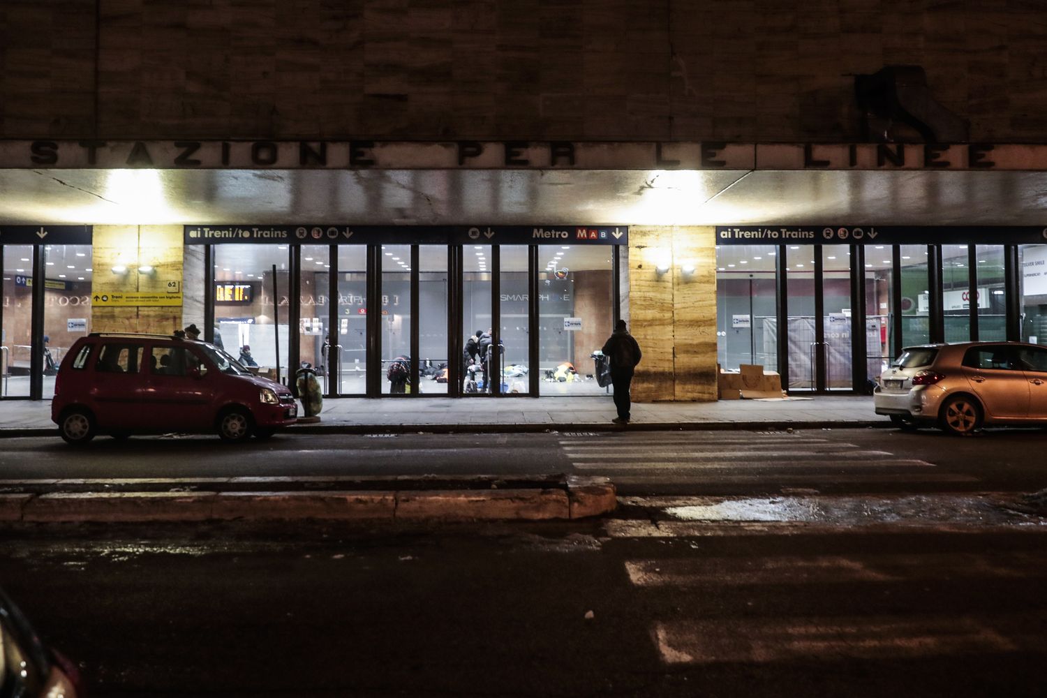 La stazione Termini  &nbsp;