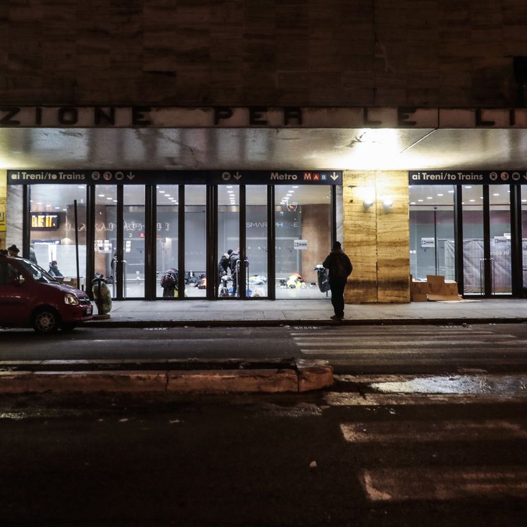La stazione Termini  &nbsp;