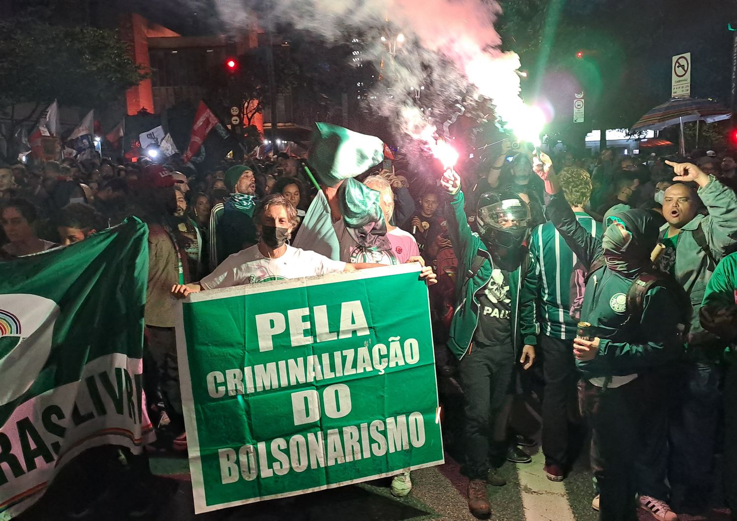 Manifestazione pro Lula a San Paolo