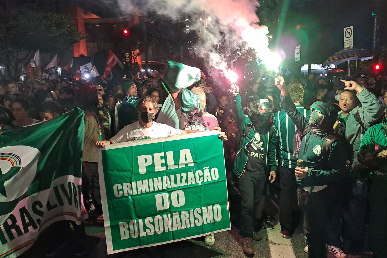Manifestazione pro Lula a San Paolo