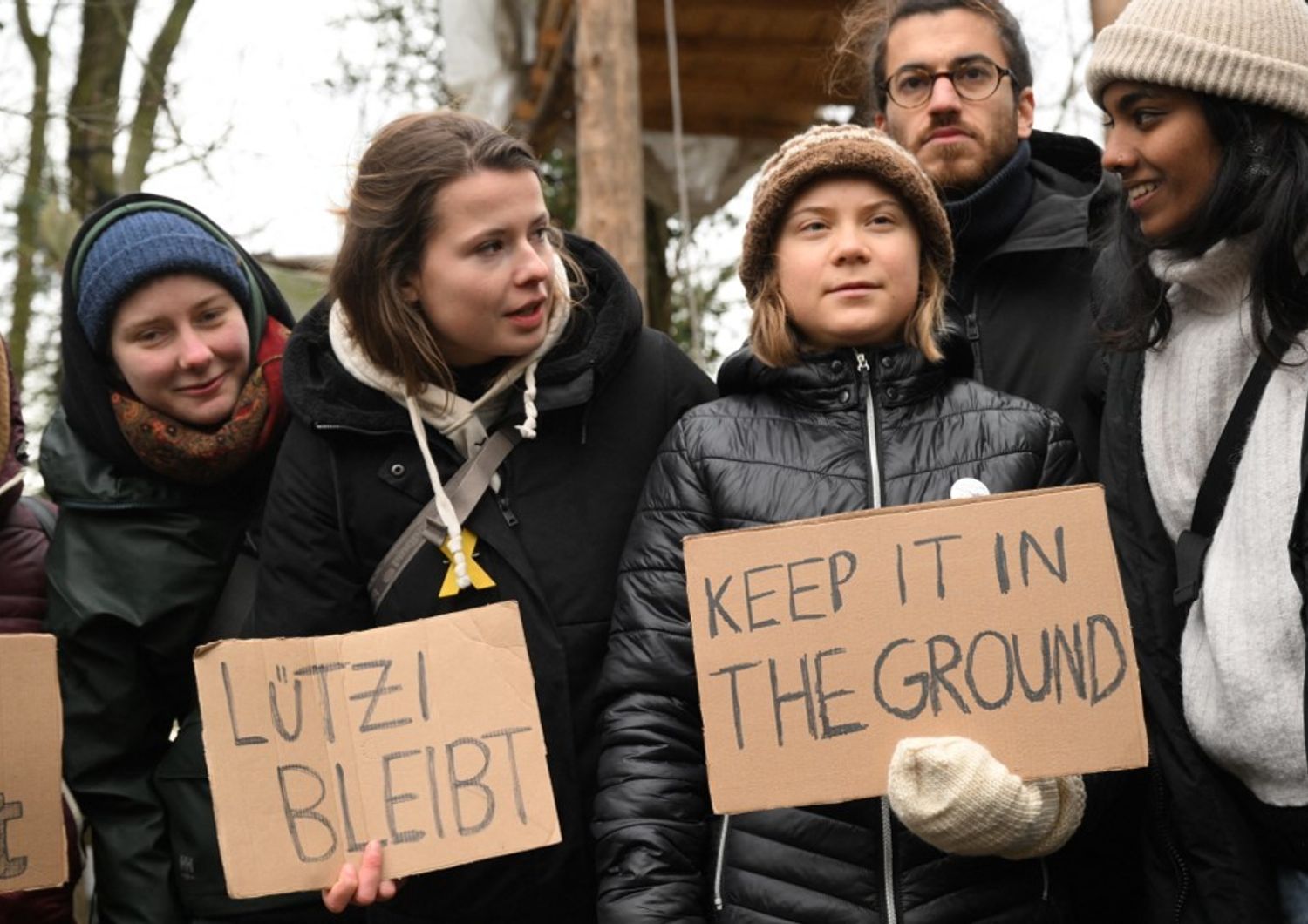 germania greta thunberg nella protesta per salvare un villaggio