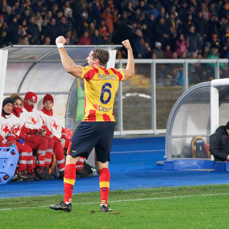 L'esultanza di Baschirotto