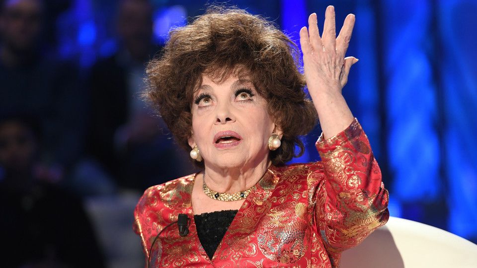 Una delle ultime apparizioni in tv di Gina Lollobrigida