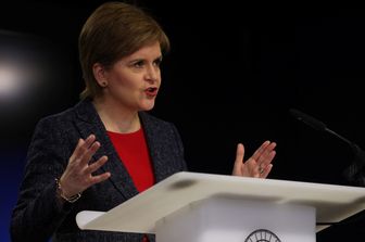 &nbsp;Nicola Sturgeon, primo ministro scozzese