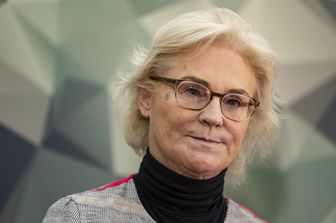 Il ministro della Difesa tedesco dimissionario Christine Lambrecht&nbsp;