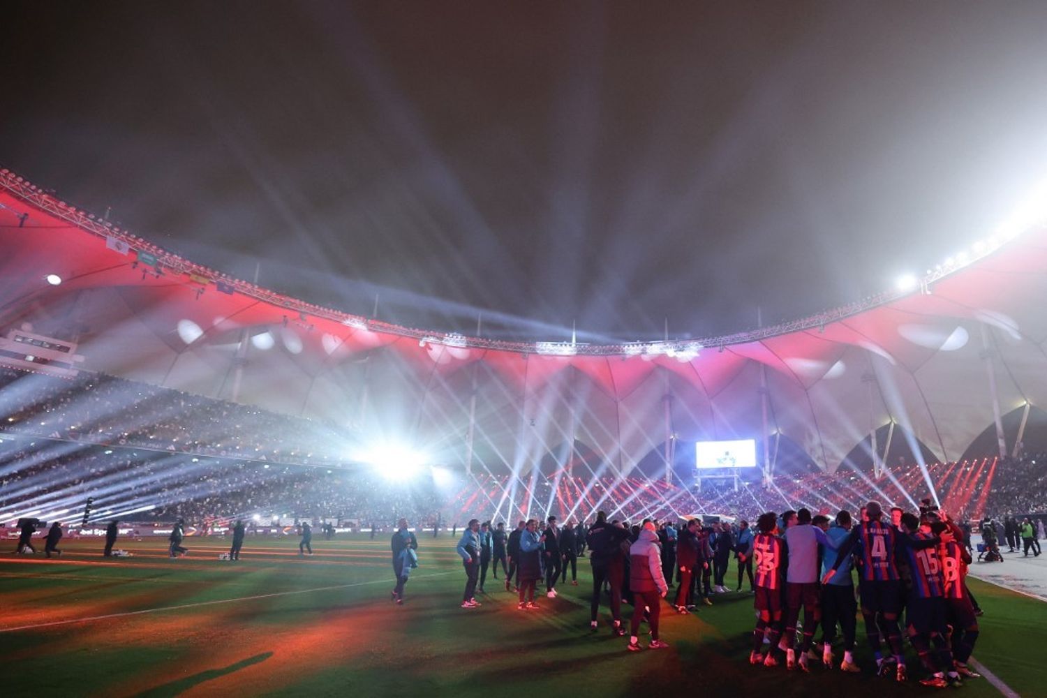 &nbsp;Lo stadio di Riad, dove si disputer&agrave; il derby milanese di Supercoppa&nbsp;