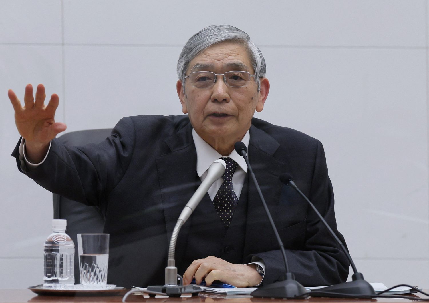 Haruhiko Kuroda, Governor of the Bank of Japan (BOJ)