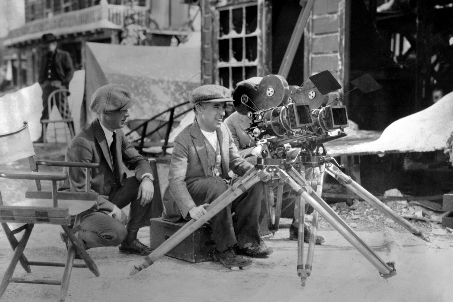 Il regista e attore Charlie Chaplin&nbsp;