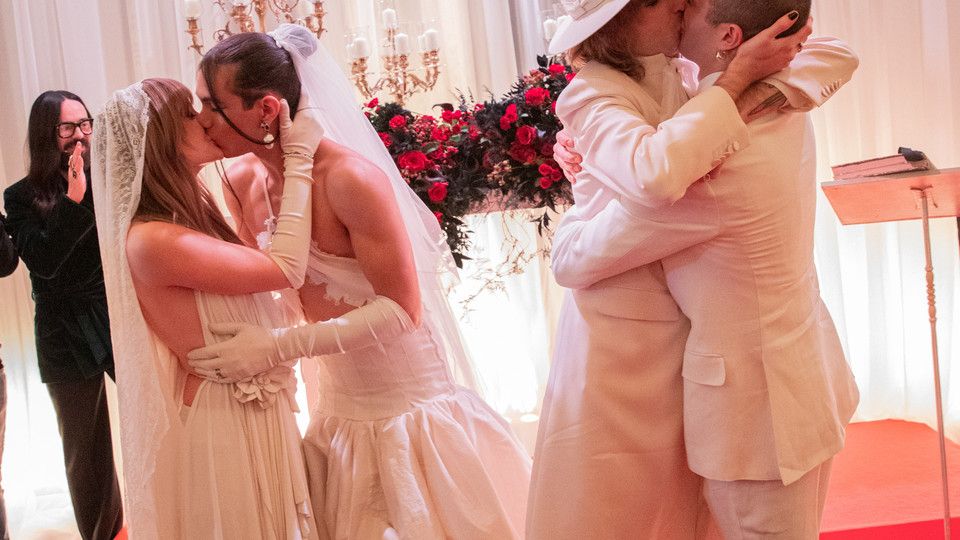 Il 'matrimonio' dei Maneskin&nbsp;