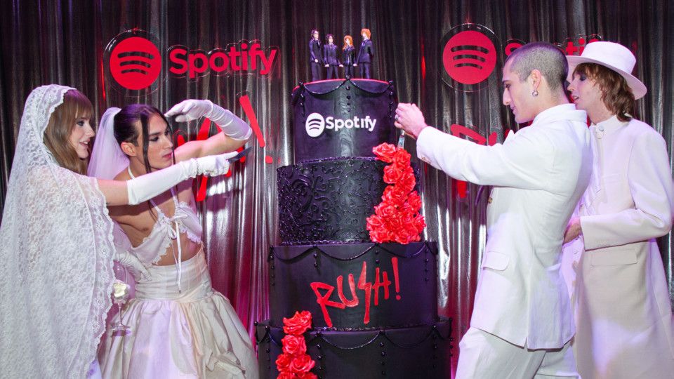 Il 'matrimonio' dei Maneskin&nbsp;