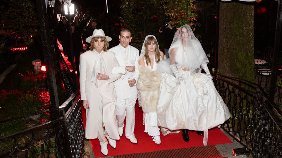 Il 'matrimonio' dei Maneskin&nbsp;