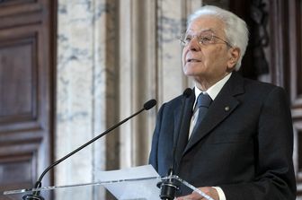 Sergio Mattarella alla cerimonia di commiato dei componenti uscenti del Csm &nbsp;