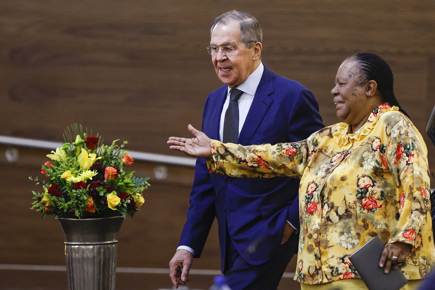 Lavrov in Sudafrica