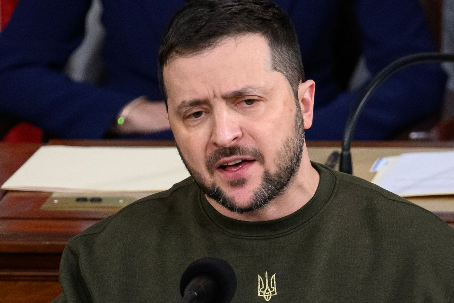 Il presidente ucraino Volodymyr Zelensky &nbsp;