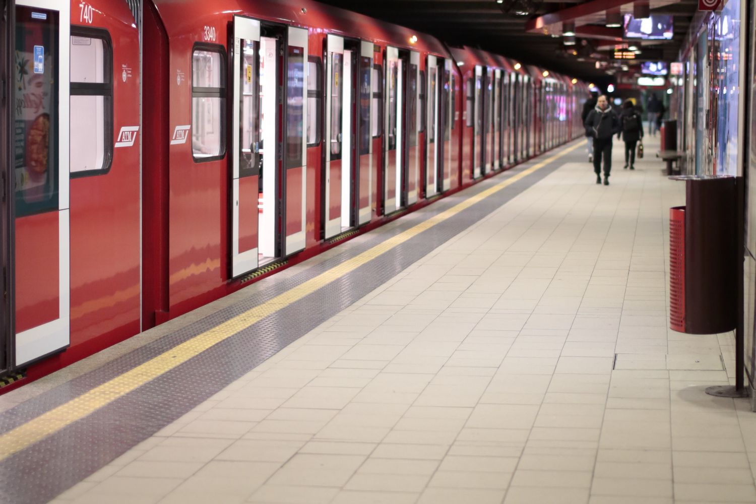 La metropolitana di Milano