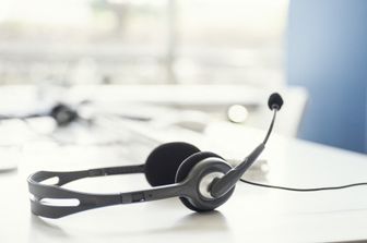 La postazione di un call center &nbsp;