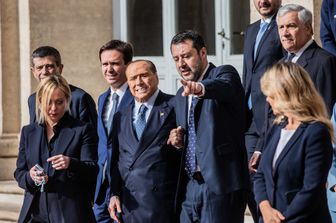 Meloni, Berlusconi, Salvini