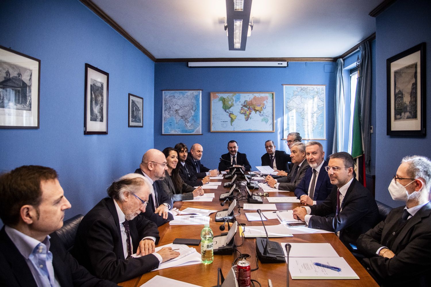 Una riunione del Copasir