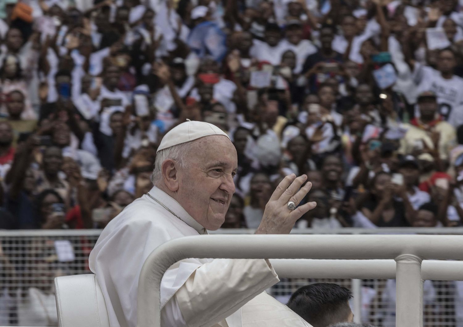 &nbsp;Papa Francesco in visita a Kinshasa