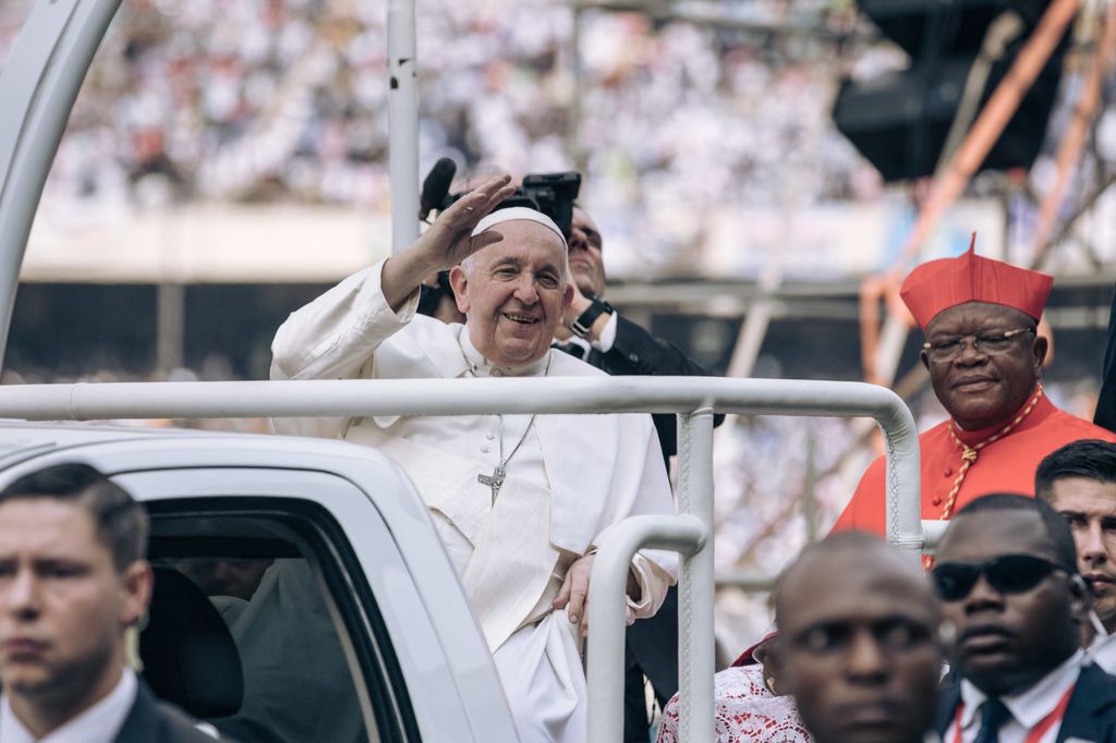 Papa Bergoglio nella Repubblica Democratica del Congo