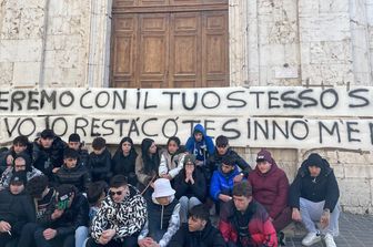 La manifestazione per Thomas Bricca