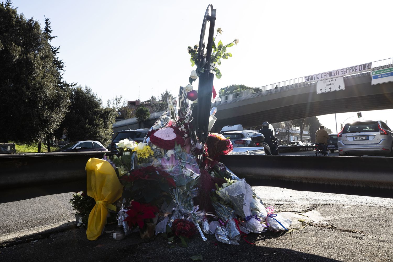 Memoriale a Corso Francia per Gaia e Camilla