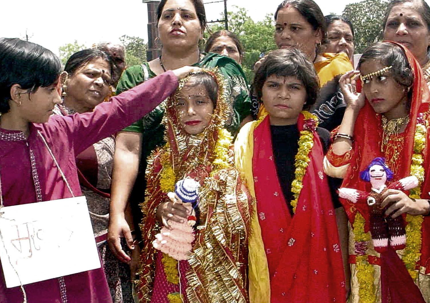 Matrimonio con bambine in India&nbsp;
