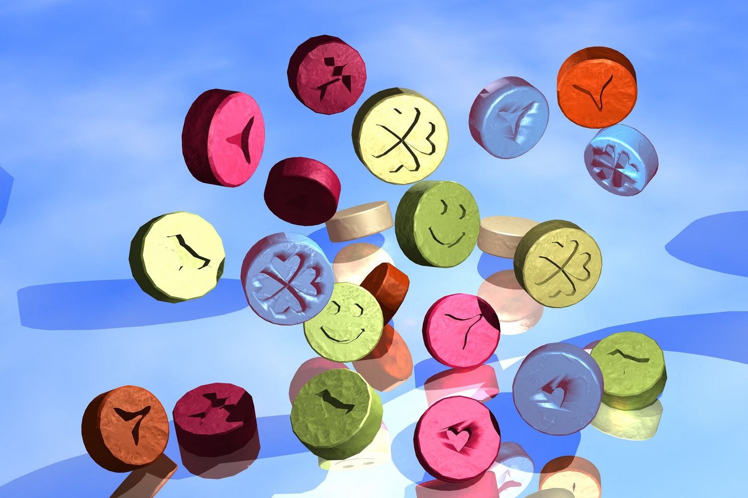 Pasticche di ecstasy