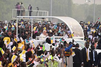 Papa Bergoglio in Sud Sudan