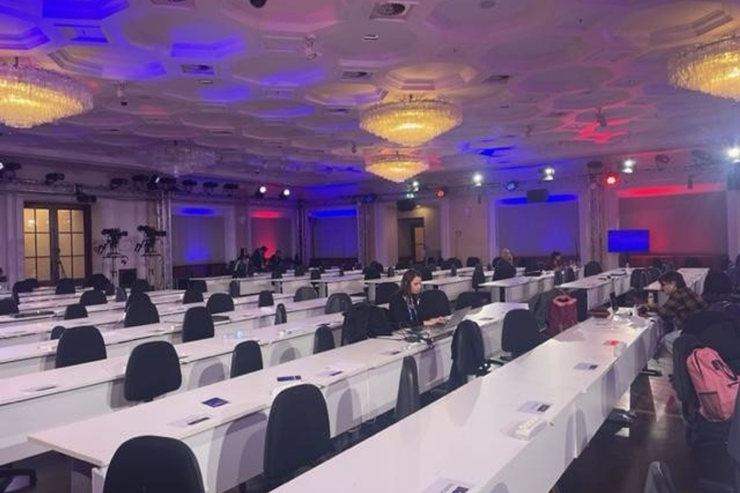 La sala stampa del Casin&ograve;