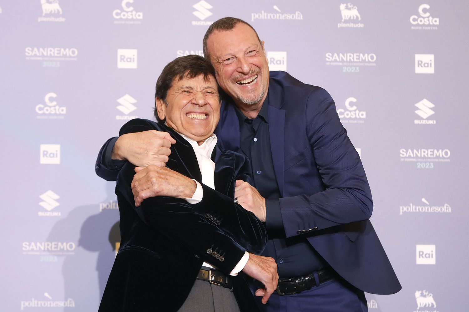 Gianni Morandi e Amadeus
