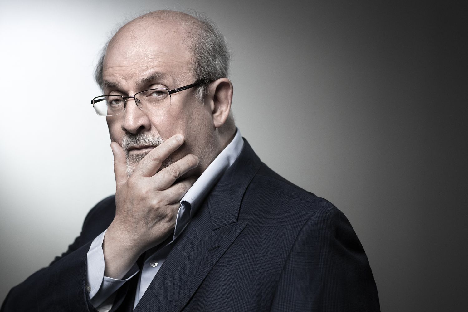 Lo scrittore Salman Rushdie