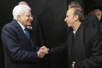 Mattarella e Benigni