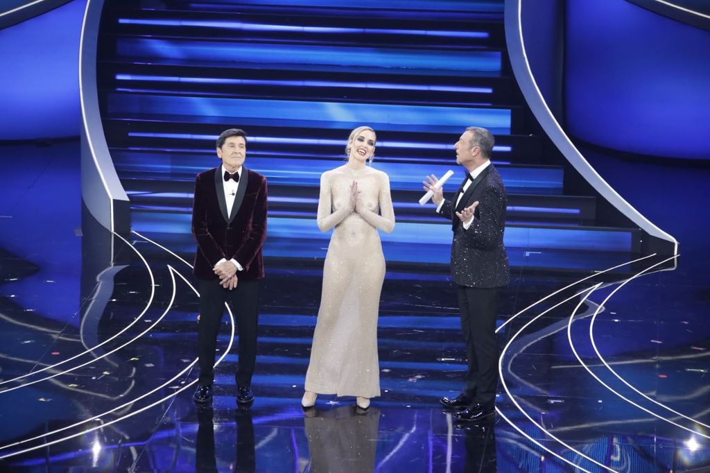 Morandi, Ferragni e Amadeus