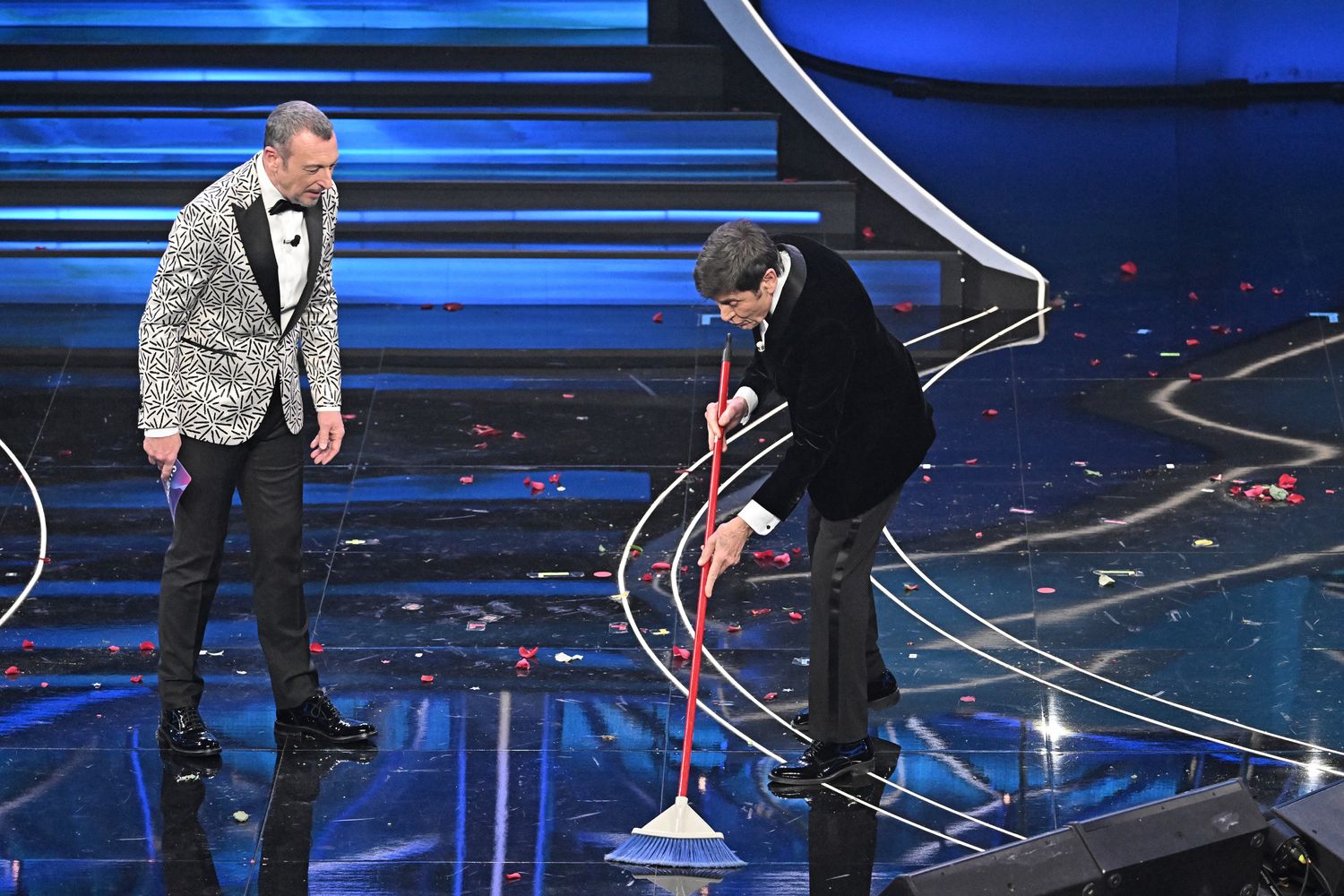 Amadeus e Gianni Morandi