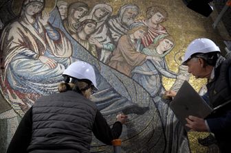 Iniziano i lavori di restauro dei mosaici del Battistero di Firenze