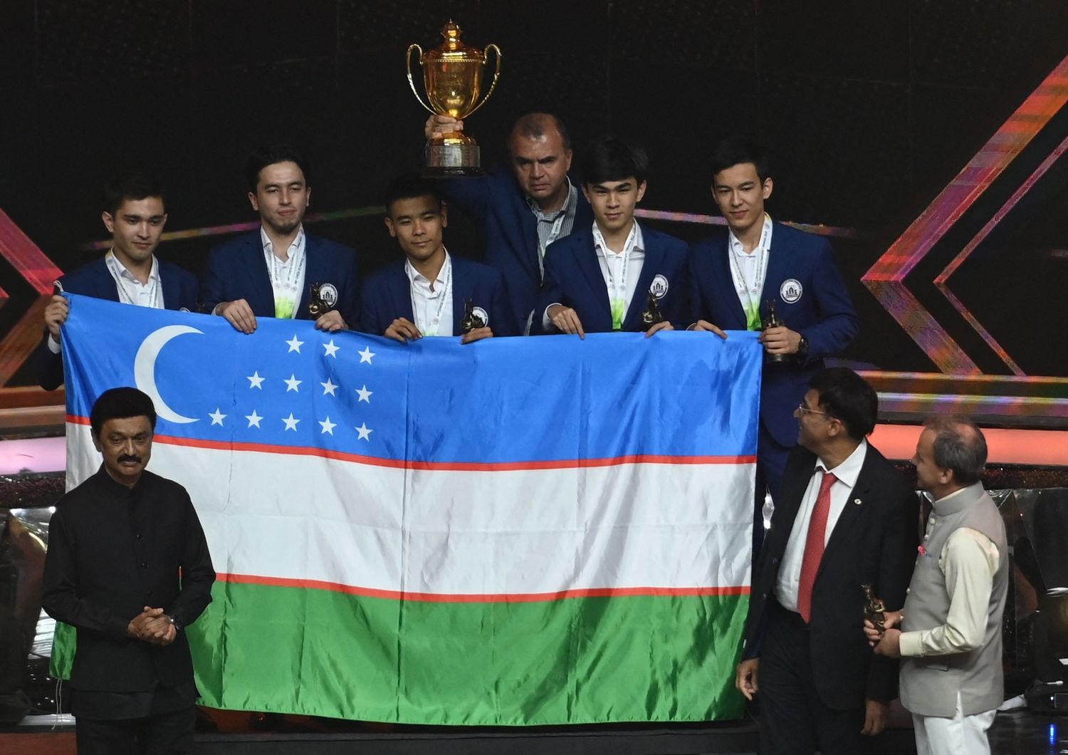 Uzbekistan vince Olimpiadi di Chennai