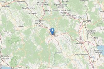 Siena, terremoto