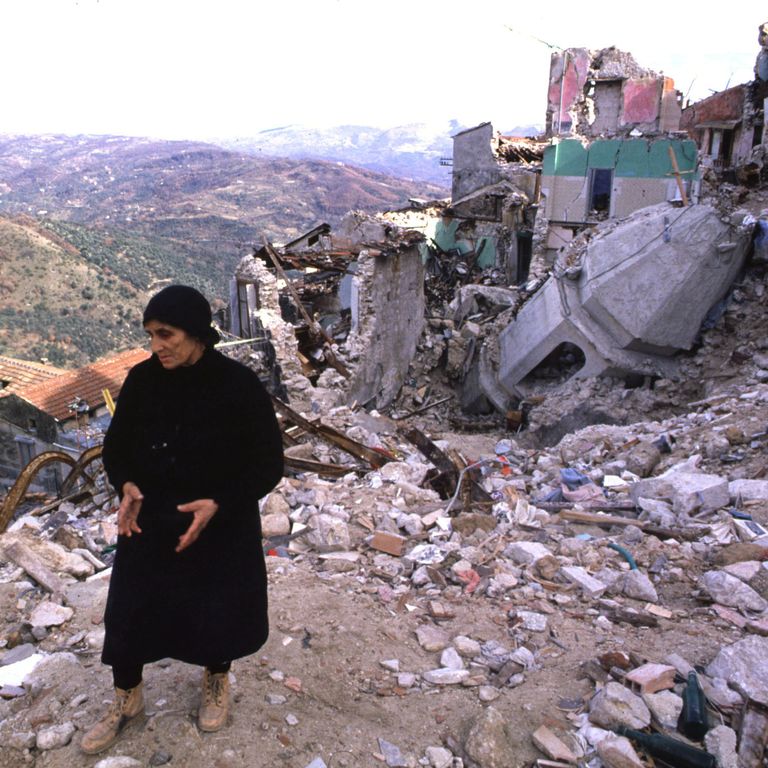 Il terremoto il Irpinia&nbsp;
