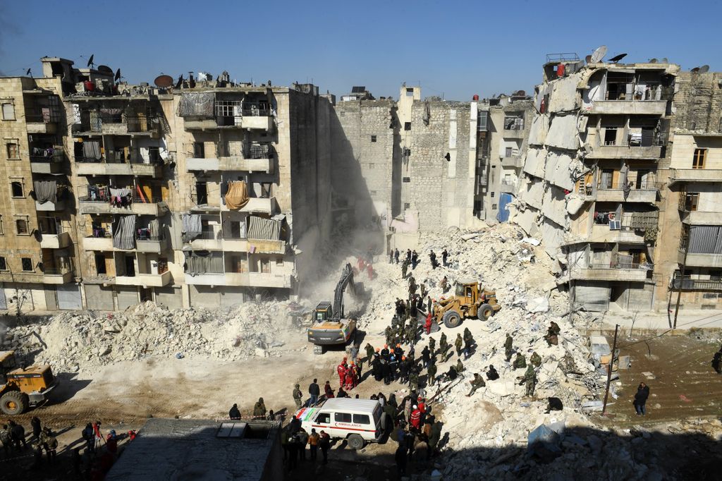 Aleppo dopo il terremoto