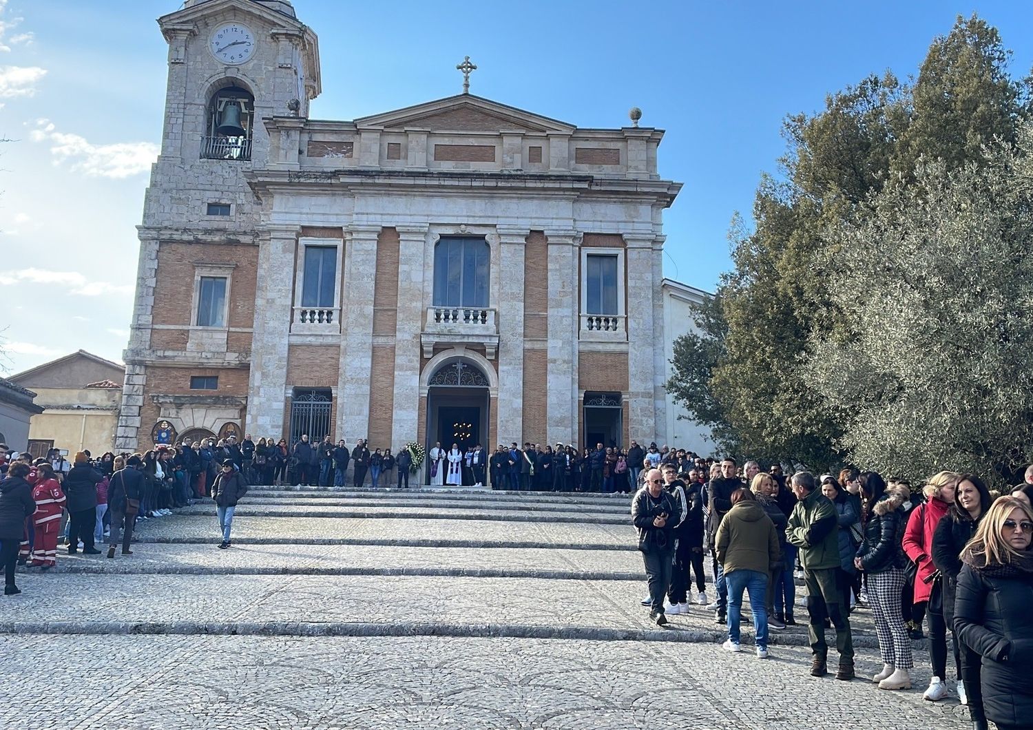 &nbsp;I funerali di Thomas Bricca nella cattedrale di San Paolo di Civita ad Alatri