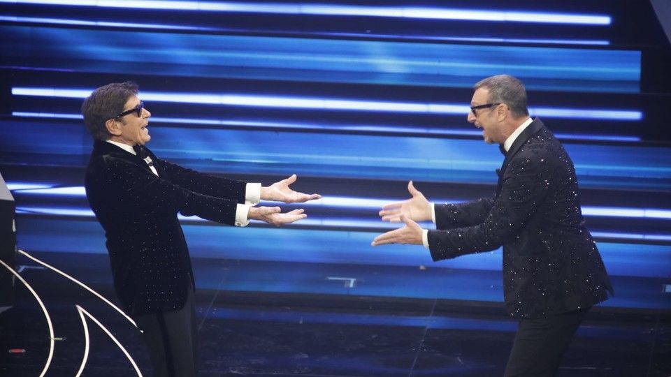 Gianni Morandi e Amadeus