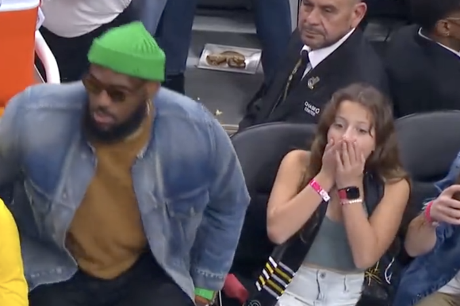 LeBron James e la ragazzina&nbsp;