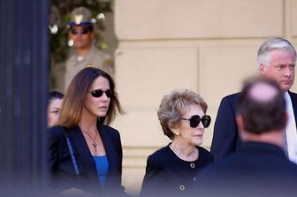 Patty Davis con la madre Nancy Reagan