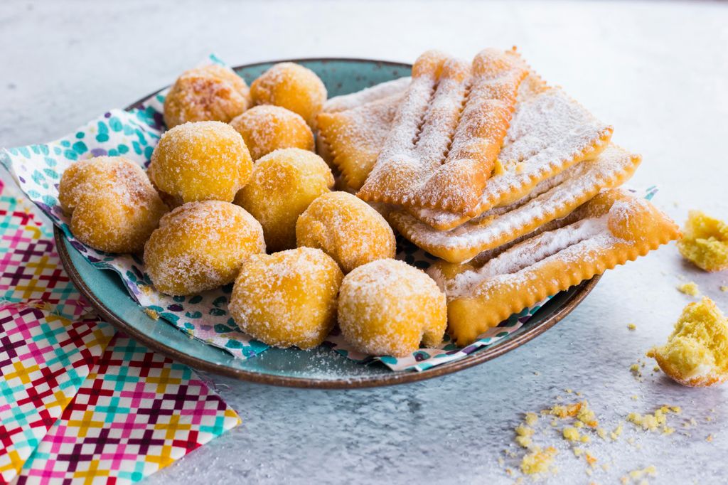 Frappe e castagnole di Carnevale