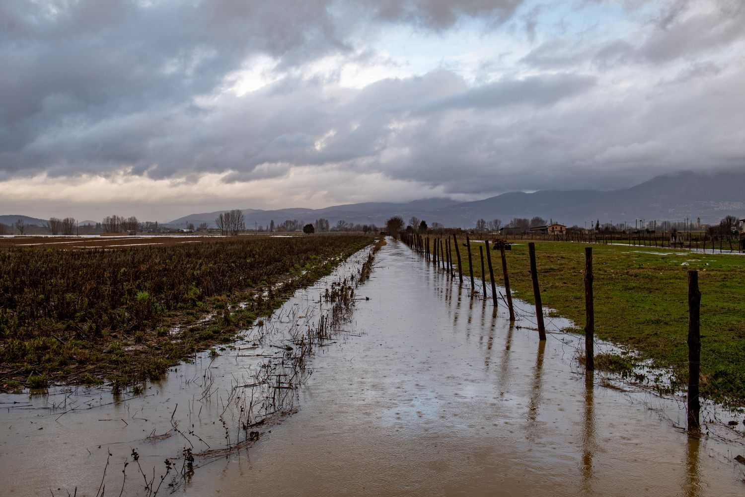 Esondazione del Velino nel reatino